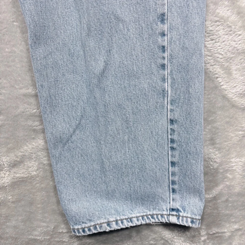 Y2K Levis 550 Relaxed Fit Jeans Mens 44x30 Light Wash Blue Denim Tapered Leg